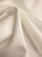 Kalın İpeksi Saten Kırık Beyaz
