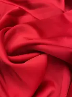 Kalın İpeksi Saten Kırmızı