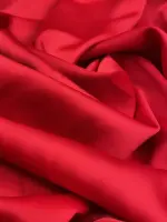 Kalın İpeksi Saten Kırmızı