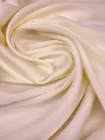 Likra Saten Şifon (ipeksi saten) Krem