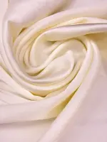 Likra Saten Şifon (ipeksi saten) Krem