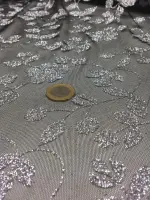 menekşe desen sim baskı tül