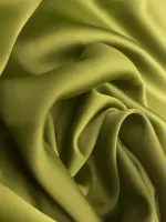 Kalın İpeksi Saten Olive Yeşili