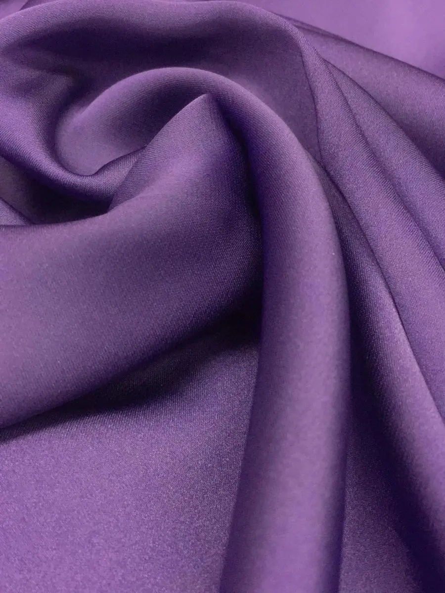 saten sifon (ipek saten) 69 mor