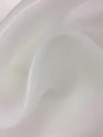 Saydam Organze Kırık Beyaz