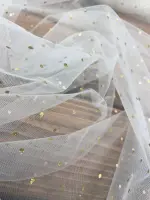 mini puantiye varak 2mm kırık beyaz